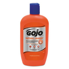 GO-JO INDUSTRIES NATURAL ORANGE Pumice Hand Cleaner, Citrus, 14 oz Bottle, 12/Carton - OrdermeInc