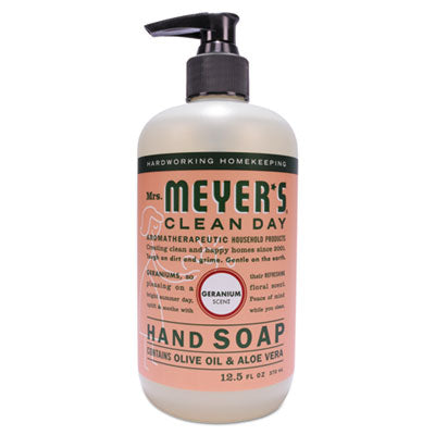 Clean Day Liquid Hand Soap, Geranium, 12.5 oz, 6/Carton OrdermeInc OrdermeInc