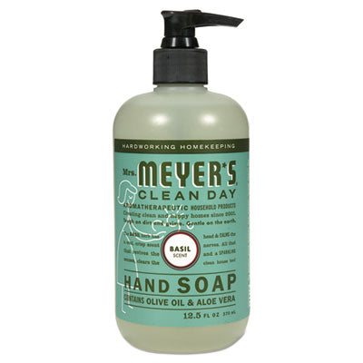 Clean Day Liquid Hand Soap, Basil, 12.5 oz, 6/Carton OrdermeInc OrdermeInc