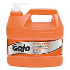 GOJO® NATURAL ORANGE Pumice Hand Cleaner, Citrus, 1 gal Pump Bottle OrdermeInc OrdermeInc