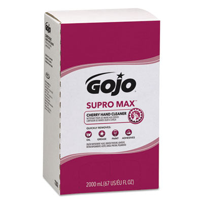 SUPRO MAX Hand Cleaner, Cherry, 2,000 mL Refill, 4/Carton OrdermeInc OrdermeInc