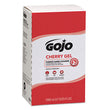 Cherry Gel Pumice Hand Cleaner, Cherry Scent, 2,000 ml Refill, 4/Carton OrdermeInc OrdermeInc