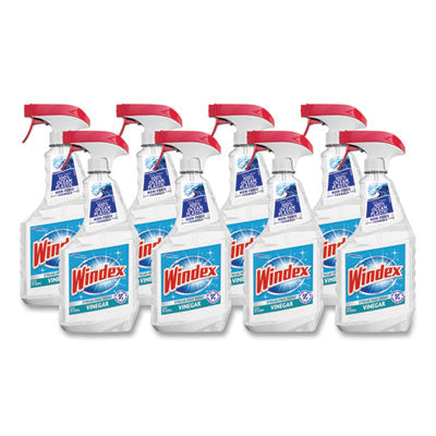 SC JOHNSON Multi-Surface Vinegar Cleaner, Fresh Clean Scent, 23 oz Spray Bottle, 8/Carton - OrdermeInc