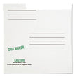 Quality Park™ Redi-File Disk Pocket/Mailer for CDs/DVDs, Square Flap, Tuck-Tab Closure, 6 x 5.88, White, 10/Pack OrdermeInc OrdermeInc