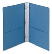 Smead™ 2-Pocket Folder with Tang Fastener, 0.5" Capacity, 11 x 8.5, Blue, 25/Box OrdermeInc OrdermeInc