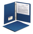 Smead™ 2-Pocket Folder with Tang Fastener, 0.5" Capacity, 11 x 8.5, Dark Blue, 25/Box OrdermeInc OrdermeInc