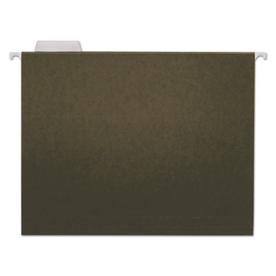 Universal® Hanging File Folders, Letter Size, 1/5-Cut Tabs, Standard Green, 25/Box OrdermeInc OrdermeInc