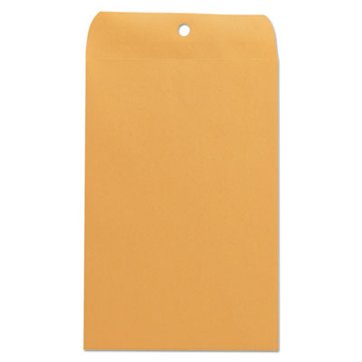Universal® Kraft Clasp Envelope, #55, Square Flap, Clasp/Gummed Closure, 6 x 9, Brown Kraft, 100/Box OrdermeInc OrdermeInc