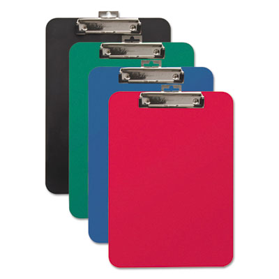 Unbreakable Recycled Clipboard, 0.5" Clip Capacity, Holds 8.5 x 11 Sheets, Black OrdermeInc OrdermeInc