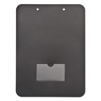 Unbreakable Recycled Clipboard, 0.5" Clip Capacity, Holds 8.5 x 11 Sheets, Black OrdermeInc OrdermeInc