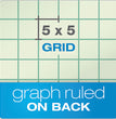 Engineering Computation Pads, Cross-Section Quadrille Rule (5 sq/in, 1 sq/in), Green Cover, 200 Green-Tint 8.5 x 11 Sheets OrdermeInc OrdermeInc