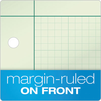 Engineering Computation Pads, Cross-Section Quadrille Rule (5 sq/in, 1 sq/in), Green Cover, 200 Green-Tint 8.5 x 11 Sheets OrdermeInc OrdermeInc