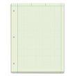 Engineering Computation Pads, Cross-Section Quadrille Rule (5 sq/in, 1 sq/in), Green Cover, 200 Green-Tint 8.5 x 11 Sheets OrdermeInc OrdermeInc