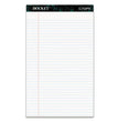 Docket Ruled Perforated Pads, Wide/Legal Rule, 50 White 8.5 x 14 Sheets, 12/Pack OrdermeInc OrdermeInc