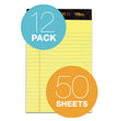 TOPS™ Docket Gold Ruled Perforated Pads, Narrow Rule, 50 Canary-Yellow 5 x 8 Sheets, 12/Pack OrdermeInc OrdermeInc