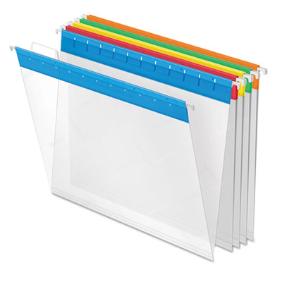 Pendaflex® Poly Hanging Folders, Letter Size, 1/5-Cut Tabs, Assorted Colors, 25/Box OrdermeInc OrdermeInc
