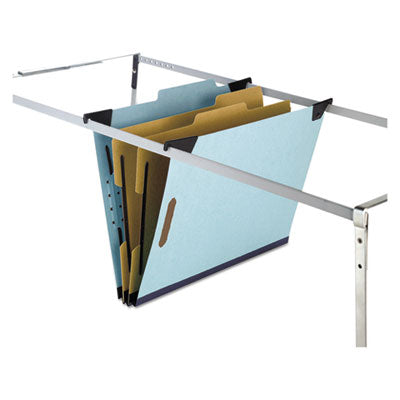 Pendaflex® Hanging Classification Folders with Dividers, Letter Size, 2 Dividers, 2/5-Cut Exterior Tabs, Blue OrdermeInc OrdermeInc