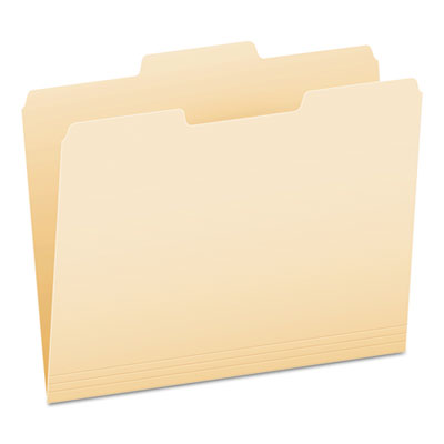 Pendaflex® Manila File Folders, 1/3-Cut Tabs: Center Position, Letter Size, 0.75" Expansion, Manila, 100/Box OrdermeInc OrdermeInc