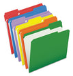 Pendaflex® Double-Ply Reinforced Top Tab Colored File Folders, 1/3-Cut Tabs: Assorted, Letter, 0.75" Expansion, Assorted Colors, 100/Box OrdermeInc OrdermeInc