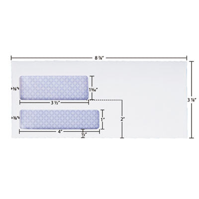 Reveal-N-Seal Envelope, #9, Commercial Flap, Self-Adhesive Closure, 3.88 x 8.88, White, 500/Box OrdermeInc OrdermeInc