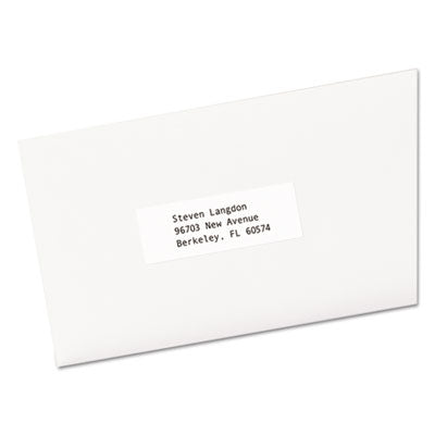 Copier Mailing Labels, Copiers, 1 x 2.81, White, 33/Sheet, 500 Sheets/Box OrdermeInc OrdermeInc