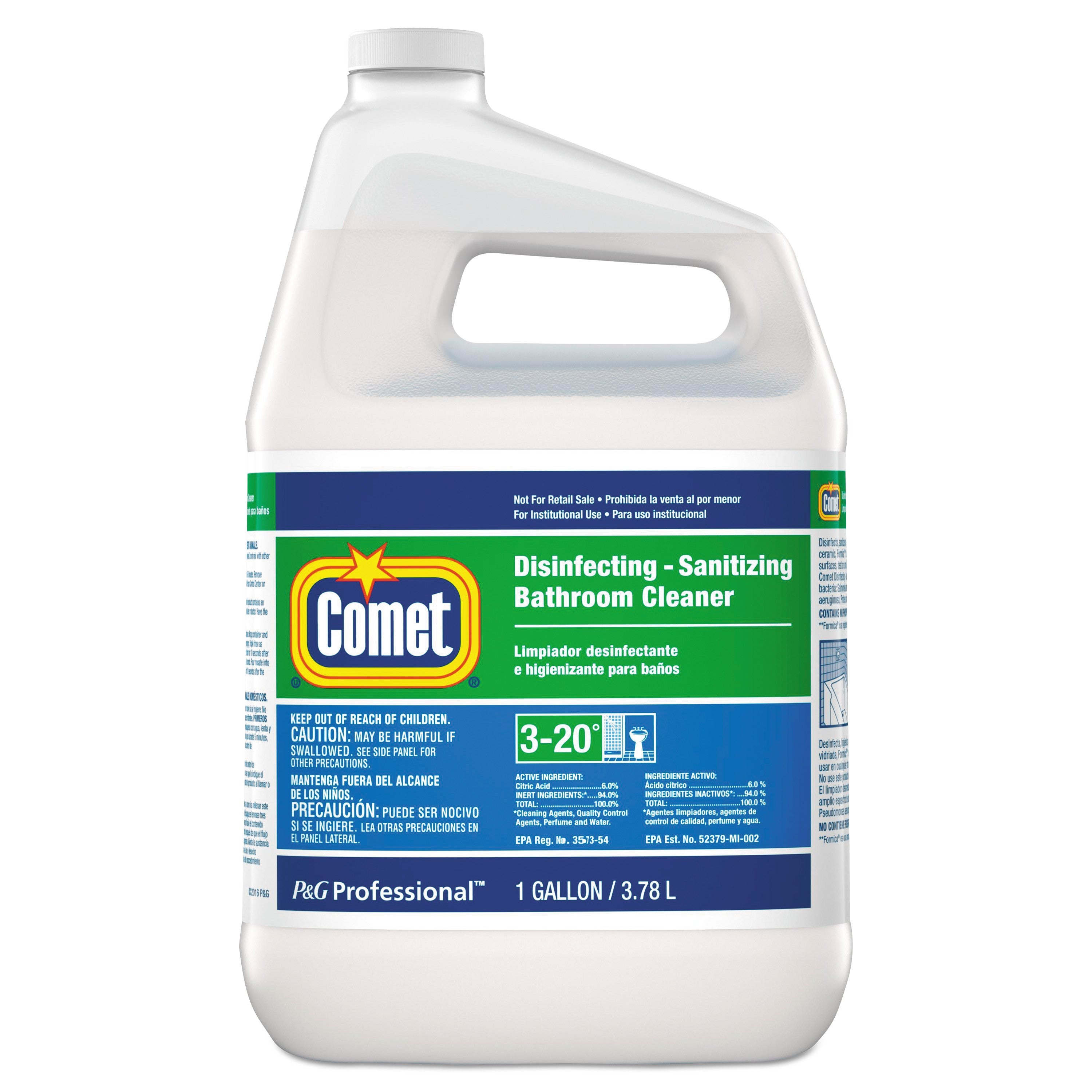 Disinfecting-Sanitizing Bathroom Cleaner, One Gallon Bottle - OrderMe