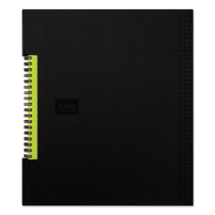 Oxford™ Idea Collective Professional Wirebound Hardcover Notebook, 1-Subject, Medium/College Rule, Black Cover, (80) 11 x 8.5 Sheets OrdermeInc OrdermeInc