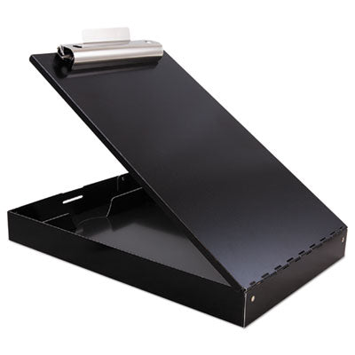 Redi-Rite Aluminum Storage Clipboard, 1" Clip Capacity, Holds 8.5 x 11 Sheets, Black OrdermeInc OrdermeInc