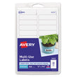 Removable Multi-Use Labels, Inkjet/Laser Printers, 0.5 x 1.75, White, 20/Sheet, 42 Sheets/Pack, (5422)