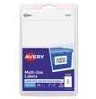 Removable Multi-Use Labels, Inkjet/Laser Printers, 2 x 4, White, 2/Sheet, 50 Sheets/Pack, (5444)