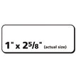 AVERY PRODUCTS CORPORATION Repositionable Address Labels w/SureFeed, Inkjet/Laser, 1 x 2.63, White, 750/BX