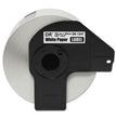 BROTHER INTL. CORP. DK1247 Label Tape, 4.07" x 6.4", Black on White, 180 Labels/Roll