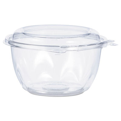 Tamper-Resistant, Tamper-Evident Bowls with Dome Lid, 16 oz, 5.5" Diameter x 3.1"h, Clear, Plastic, 240/Carton OrdermeInc OrdermeInc