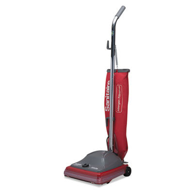 TRADITION Upright Vacuum SC688A, 12" Cleaning Path, Gray/Red OrdermeInc OrdermeInc