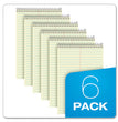 Steno Pads, Gregg Rule, Tan Cover, 70 Green-Tint 6 x 9 Sheets, 6/Pack OrdermeInc OrdermeInc