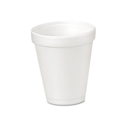 DART Foam Drink Cups, 4 oz, 50/Bag, 20 Bags/Carton - OrdermeInc