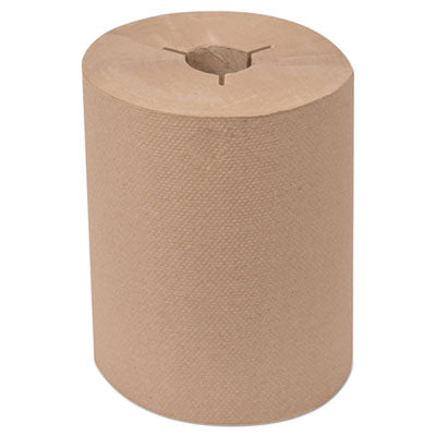 Universal Hand Towel Roll, Notched, 1-Ply, 8" x 550 ft, Natural, 6 Roll/Carton OrdermeInc OrdermeInc