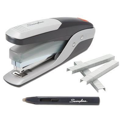 Quick Touch Stapler Value Pack, 28-Sheet Capacity, Black/Silver OrdermeInc OrdermeInc