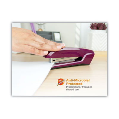 Bostitch® Ascend Stapler, 20-Sheet Capacity, Magenta - OrdermeInc