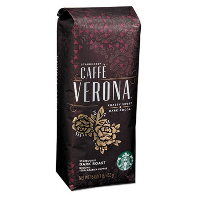 STARBUCKS COFFEE COMPANY Coffee, Caffe Verona, Ground, 1lb Bag - OrdermeInc