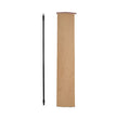 BOARDWALK Fiberglass Broom Handle, Nylon Plastic Threaded End, 1" dia x 60", Black - OrdermeInc