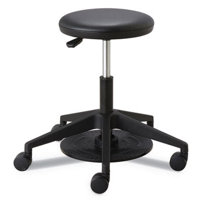 Lab Stool, Backless, Supports Up to 250 lb, 19.25" to 24.25" Seat Height, Black OrdermeInc OrdermeInc