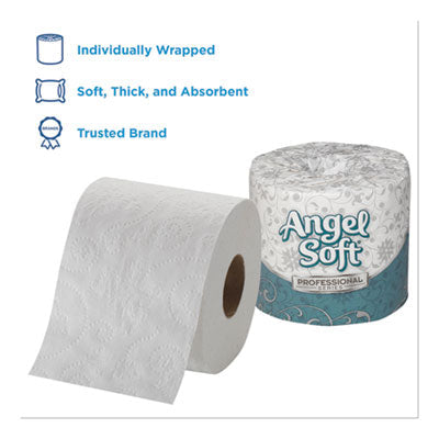 Angel Soft ps Premium Bathroom Tissue, Septic Safe, 2-Ply, White, 450 Sheets/Roll, 80 Rolls/Carton OrdermeInc OrdermeInc