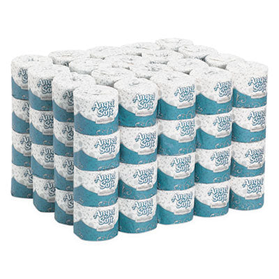 Angel Soft ps Premium Bathroom Tissue, Septic Safe, 2-Ply, White, 450 Sheets/Roll, 80 Rolls/Carton OrdermeInc OrdermeInc