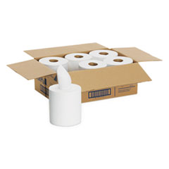 GEORGIA PACIFIC SofPull Center-Pull Perforated Paper Towels, 1-Ply, 7.8 x 15, White, 320/Roll, 6 Rolls/Carton - OrdermeInc
