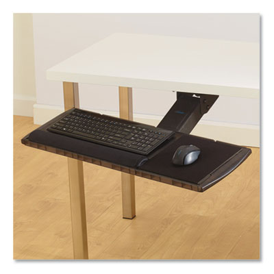 Adjustable Keyboard Platform with SmartFit System, 21.25w x 10d, Black OrdermeInc OrdermeInc