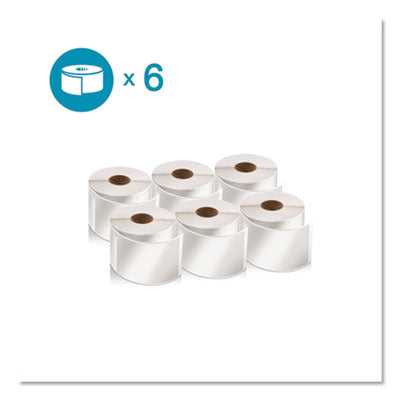 LW Shipping Labels, 2.13" x 4", White, 220 Labels/Roll, 6 Rolls/Pack OrdermeInc OrdermeInc