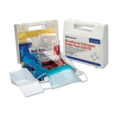 First Aid Only™ BBP Spill Cleanup Kit, 2.5 x 9 x 8 OrdermeInc OrdermeInc