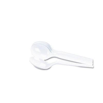 Plastic Cutlery, Heavy Mediumweight Soup Spoon, 100/Box OrdermeInc OrdermeInc