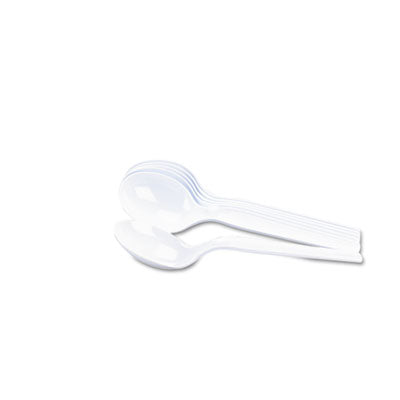 Plastic Cutlery, Heavy Mediumweight Soup Spoon, 1,000/Carton OrdermeInc OrdermeInc